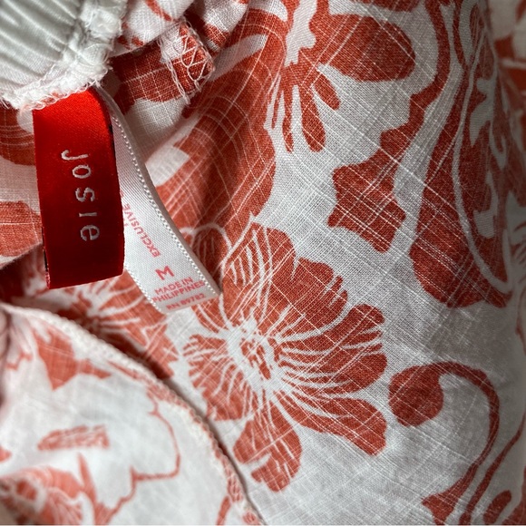 Josie Natori Cotton Floral Shorts - Picture 11 of 12